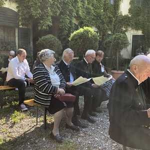 Fronleichnam unter schönem Himmel